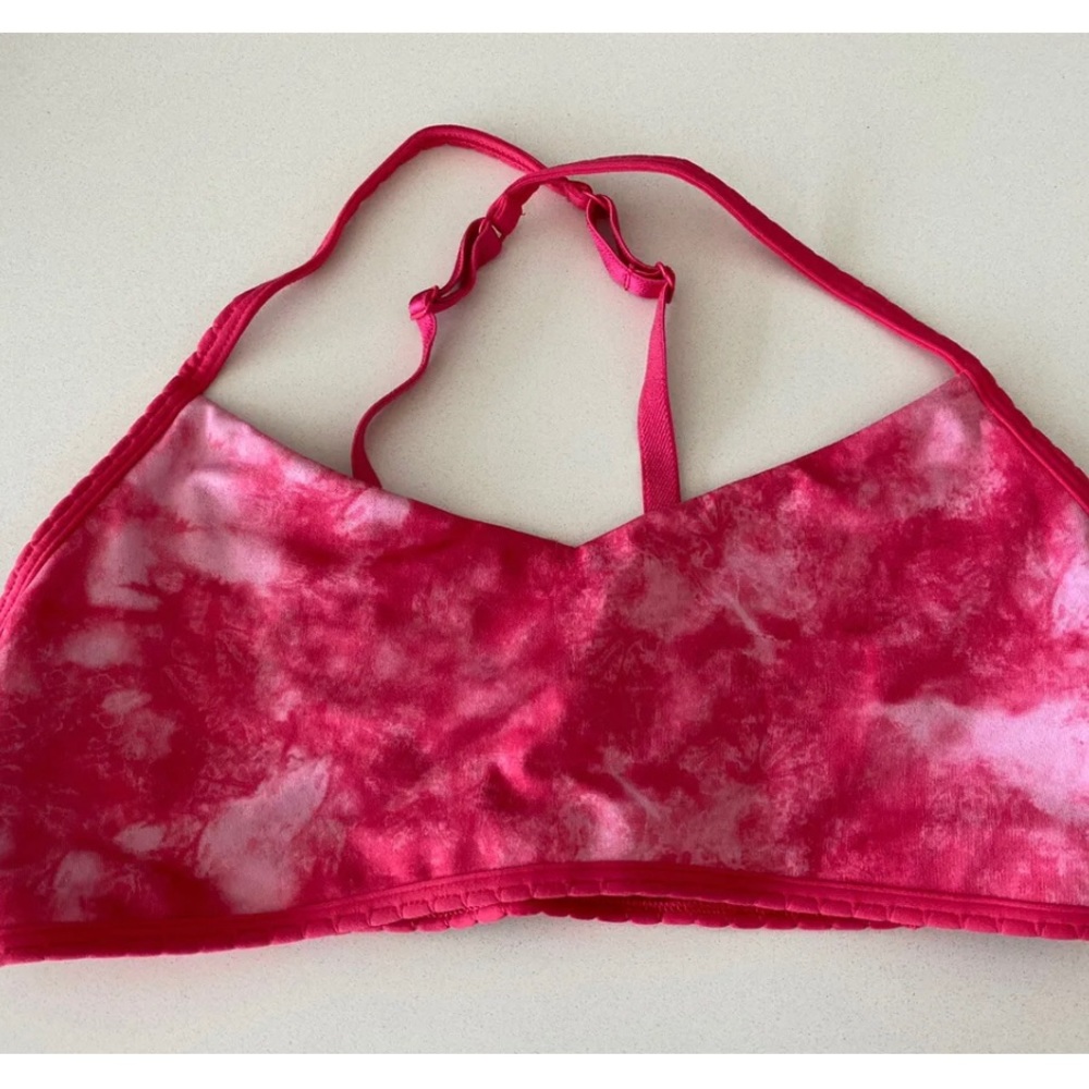 Iululemon hot spell bra pink size 6 dot confirm